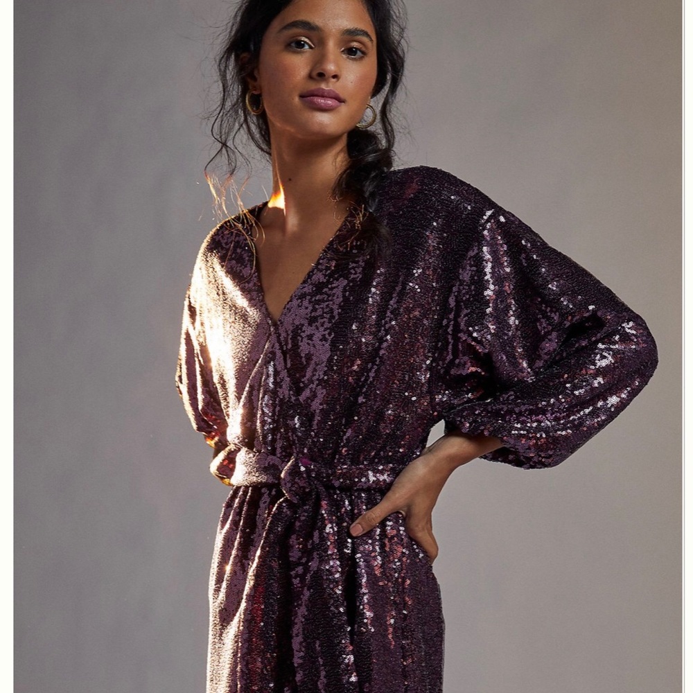 Lisabette Sequined Mini Dress